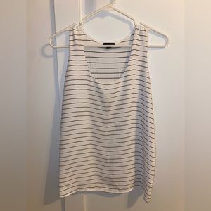 Ann Taylor Striped Shell Blouse